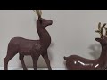 DIY || Upcycle Spray Paint And Transform My Christmas Decor 🦌🦌