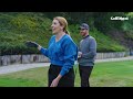 Andrew Santino vs. Hally Leadbetter | On The Tee | Golf Digest