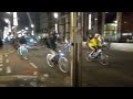 Cyclists of Brussels (Belgium)