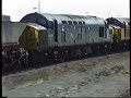 British Rail Scotrail 1989-Glasgow, Cardonald with classes 26, 37, 156, 303 & 318