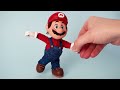 I made a posable Mario Doll based on The Super Mario Bros. Movie