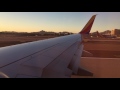 Southwest Airlines Pushback and Takeoff Phoenix (B737-8H4)