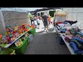 Massive town wide community yard sale was overwhelming (continuation of previous video)