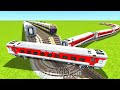 4️⃣ TRAINS CRISSCROSSED ON THE MOST ROUNDED CURVE IN THE WORLD | Indian Train Simulator | TrainsFun