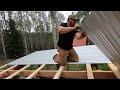 Off Grid Wood Shed ....... start to finish