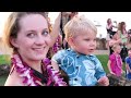 TODDLER'S FIRST HAWAIIAN LUAU!