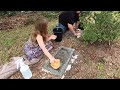 I was SURPRISED to FIND BURIED CIVIL WAR TOMBSTONES when I cleaned this NEGLECTED CEMETERY