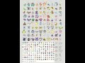 Drawing the entire Kanto Pokedex Timelapse (in my own style) - digital art