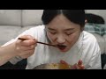 Real Mukbang:) The best Korean Home Meal ☆ Gochujang Soup, Sausage, grilled cutlassfish