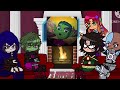 Teen Titans React to TikToks || Gacha Club || BBRAE and RobStar || Lazy