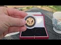 The Victoria Cross & Heroics Acts gold 50p. British military coins.