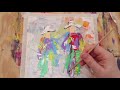 Abstract ART Man&Woman｜Acrylic Painting palette knife on Canvas Step by Step#017｜Satisfying Relaxing