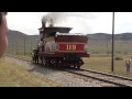 Union Pacific Railroad #119 Highball at Promontory Point,Utah