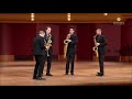 Volcanic Ash (Hass) - Sinta Saxophone Quartet | 2018 Fischoff Grand Prize Concert