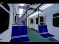 (Roblox) Metro Transport [1.2] (Line 3) Riding A 2nd Gen Train from Monastiraki to Ethniki Amyna