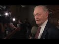 Jean Chretien speaks with reporters after Question Period-For the Record