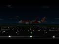 Airbus A320-200 AirAsia Landing @JTPH 27R (Roblox FlightLine)