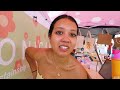 let's do a pop-up shop in 102° heat // vendor market vlog, my fave displays, talking to customers