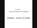 Eminem - When I'm Gone (acapella)