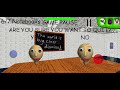 Baldi's Basics: Secret Ending on Mobile