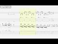 【X JAPAN】0.5倍速から始める WEEK END ギターソロ （Live Edition）【Guitar Solo TAB】-For beginners-