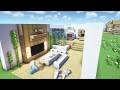 ⛏️ Minecraft Tutorial :: 🛏️ How to build a Realistic Bedroom [마인크래프트 꿈의 방 만들기 인테리어 건축강좌]