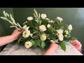how to make an artificial flower arrangements