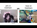 Girls Livestream vs Boys Livestream - IShowspeed