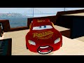 Lightning McQueen and Mater vs LEGO ZOMBIE apocalypse  Pixar cars in  BeamNG.drive