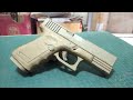 Homemade Cardboard Pistol - Glock 19 Gen 4 MOS