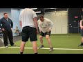 Offensive Line Drills - Inside Zone Run Blocking