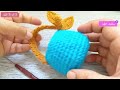 crochet hanging fruit basket tutorial || crochet hanging basket Accessories|| crochet storage basket