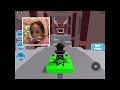 Playing a obby in roblox (escape the jungle)￼