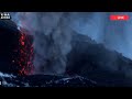 Italy panics: Sicily, Italy is in chaos! Stromboli volcano explodes! ash and lava cover city Sicily