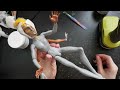 The Hornet Fairy - it's a BOY!!! My first fully male doll repaint - Monster High OOAK Doll Figurine