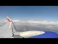some in flight footage from a southwest airlines 737-700