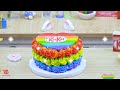 1000+ Delicious Rainbown KITTKAT Cake🍫Wonderful Miniature Rainbow Cake🌈Chocolate Cakes Recipes