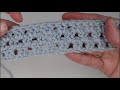 How To Crochet The Double Crochet 'V' Stitch Pattern