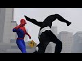 Spiderman vs Black Spider-Man - Epic Superheroes Battle