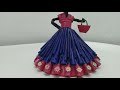 how to make newspaper doll | waste material craft | newspaper craft