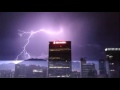 Incredible thunderstorm storm over Hong Kong, 09.07.2016 complete compilation