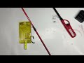 How to fix a broken fishing rod tip.