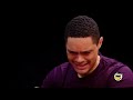 Trevor Noah Rides a Pain Rollercoaster While Eating Spicy Wings | Hot Ones