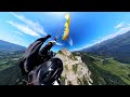 Paragliding Mythen Collapse