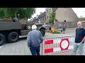 WW2 US army flatbed with a huge tractor.