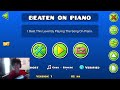 Can I BEAT a Synced Level On Piano? (Geometry Dash)