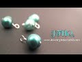 How to Wire Wrap a Bead Dangle : Wire Wrapping Tutorial - Jewelry Tutorial HQ