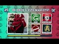 Adivinhe os MASCOTES dos TIMES de Futebol | Adivinhe os Mascotes dos Clubes #NavegaçãoQuiz