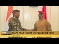 Niger coup leader visits Mali, Burkina in first foreign trip