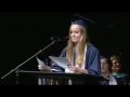 Beautiful and Moving Graduation Speech